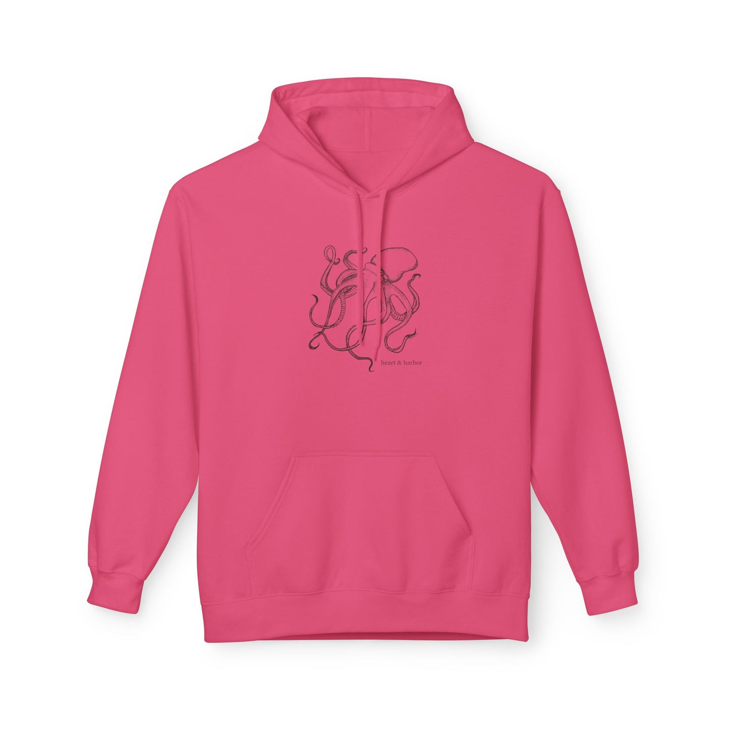 Octopus Hoodie - Dark Ink