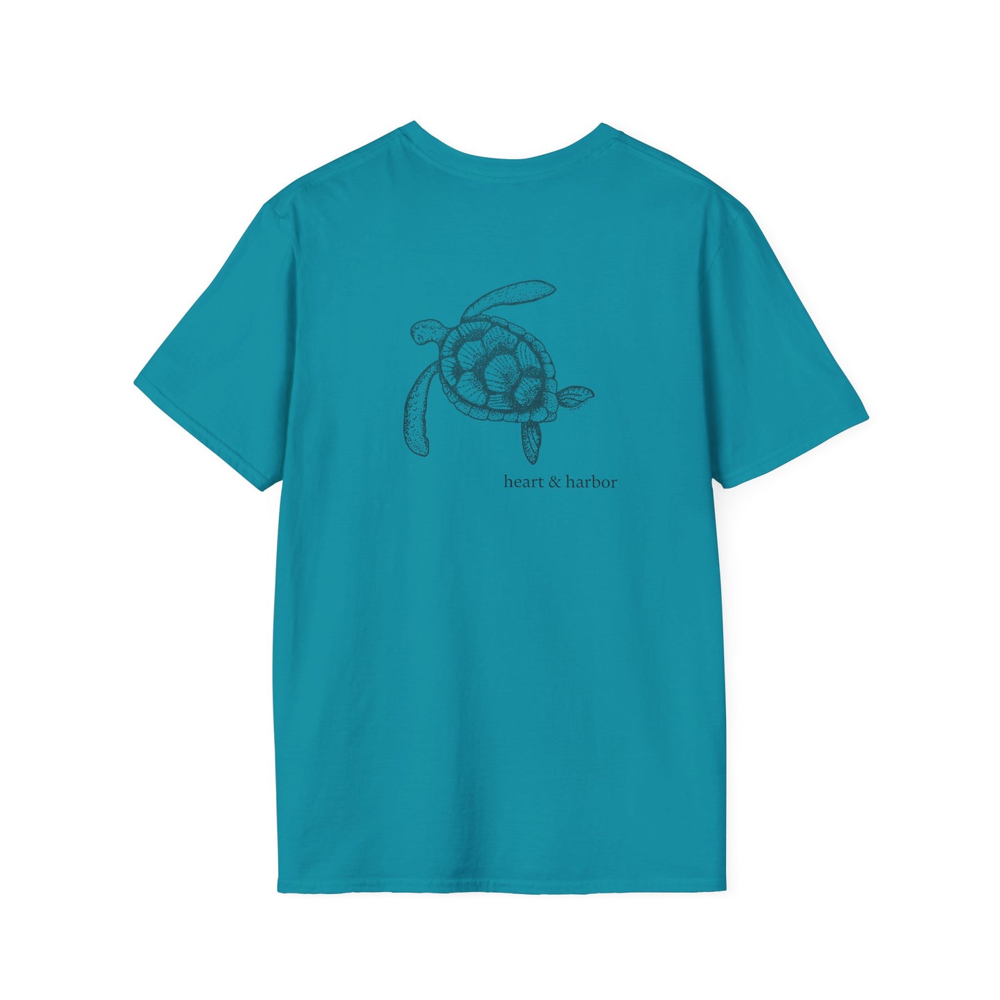 Sea Turtle on the Back Unisex T-Shirt