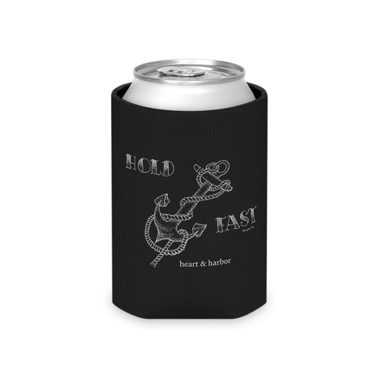 Hold Fast Anchor Can Cooler - Black