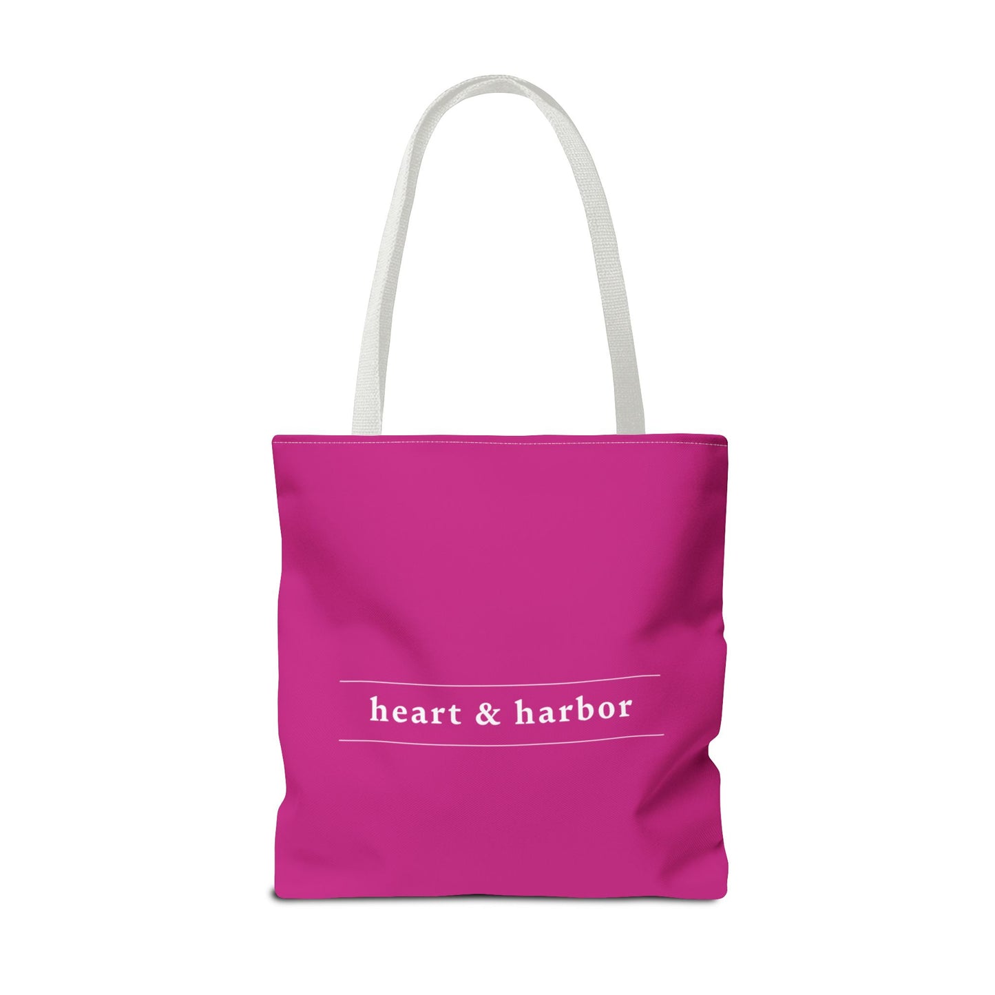 Whale Tote Bag - Pink
