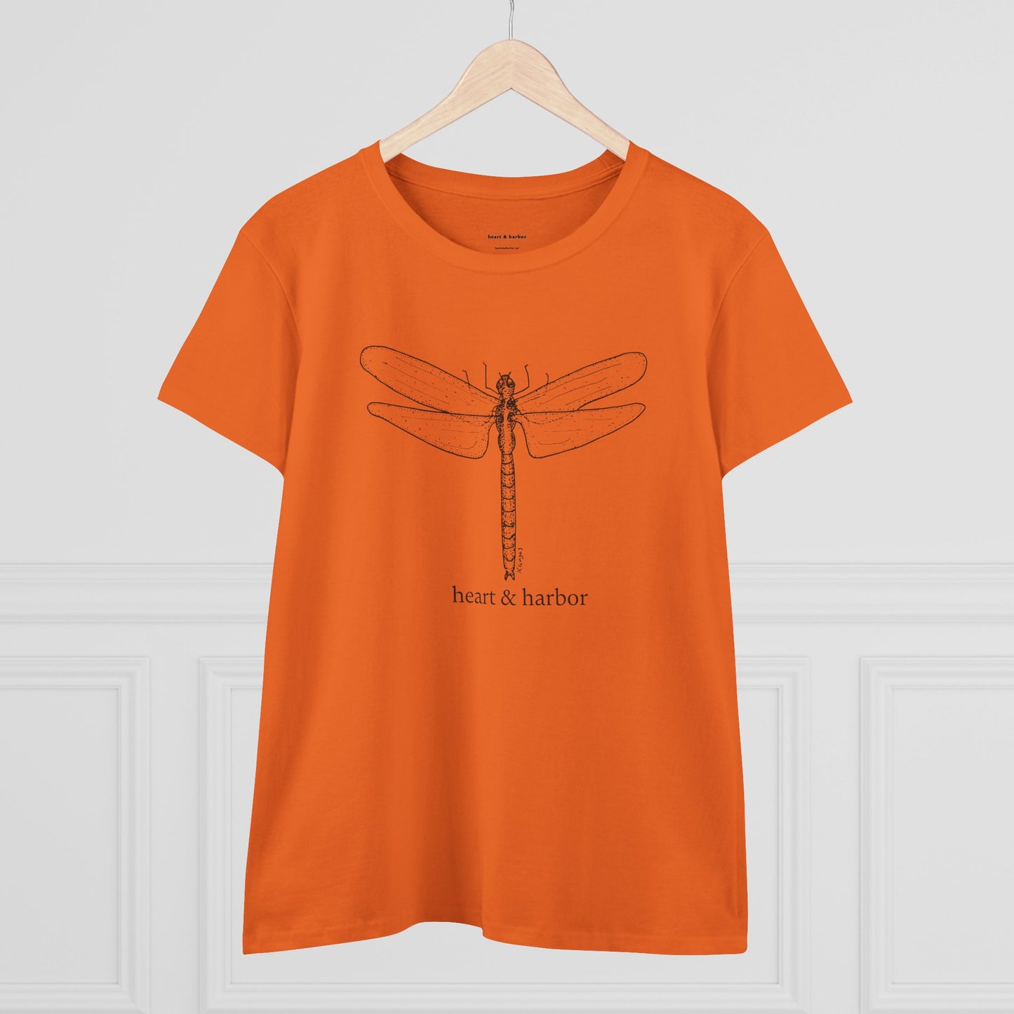 Dragonfly Unisex T-Shirt | Original Hand-Drawn Art | Heart & Harbor | multiple colors