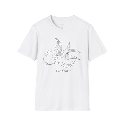Traditional Tattoo Swallow Unisex T-Shirt