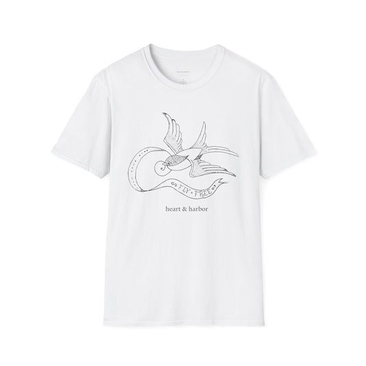 Traditional Tattoo Swallow Unisex T-Shirt