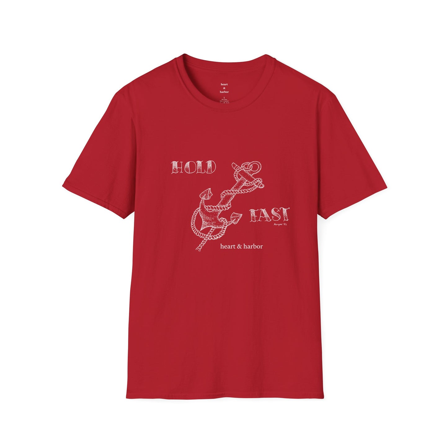 Anchor Themed Unisex Softstyle T-Shirt f