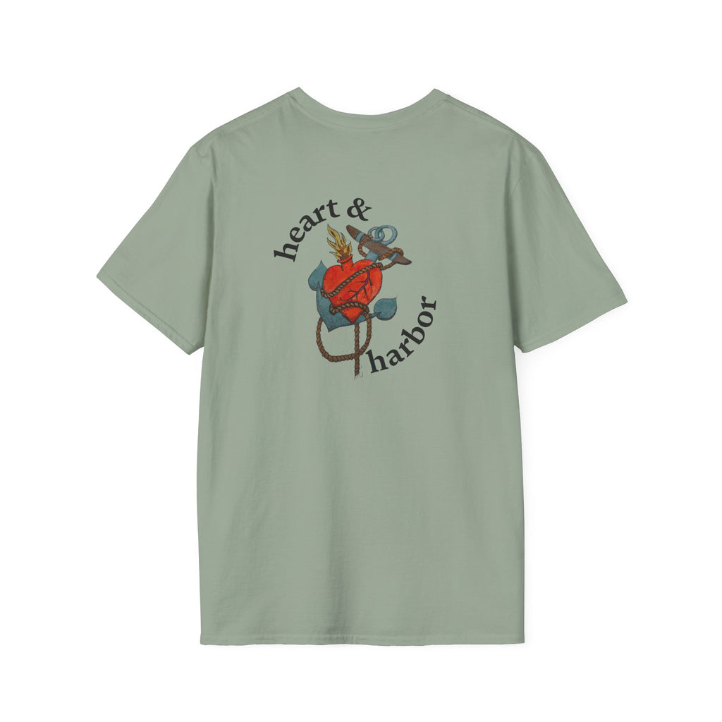 Heart & Harbor Mark – Tee - Front and Back Design