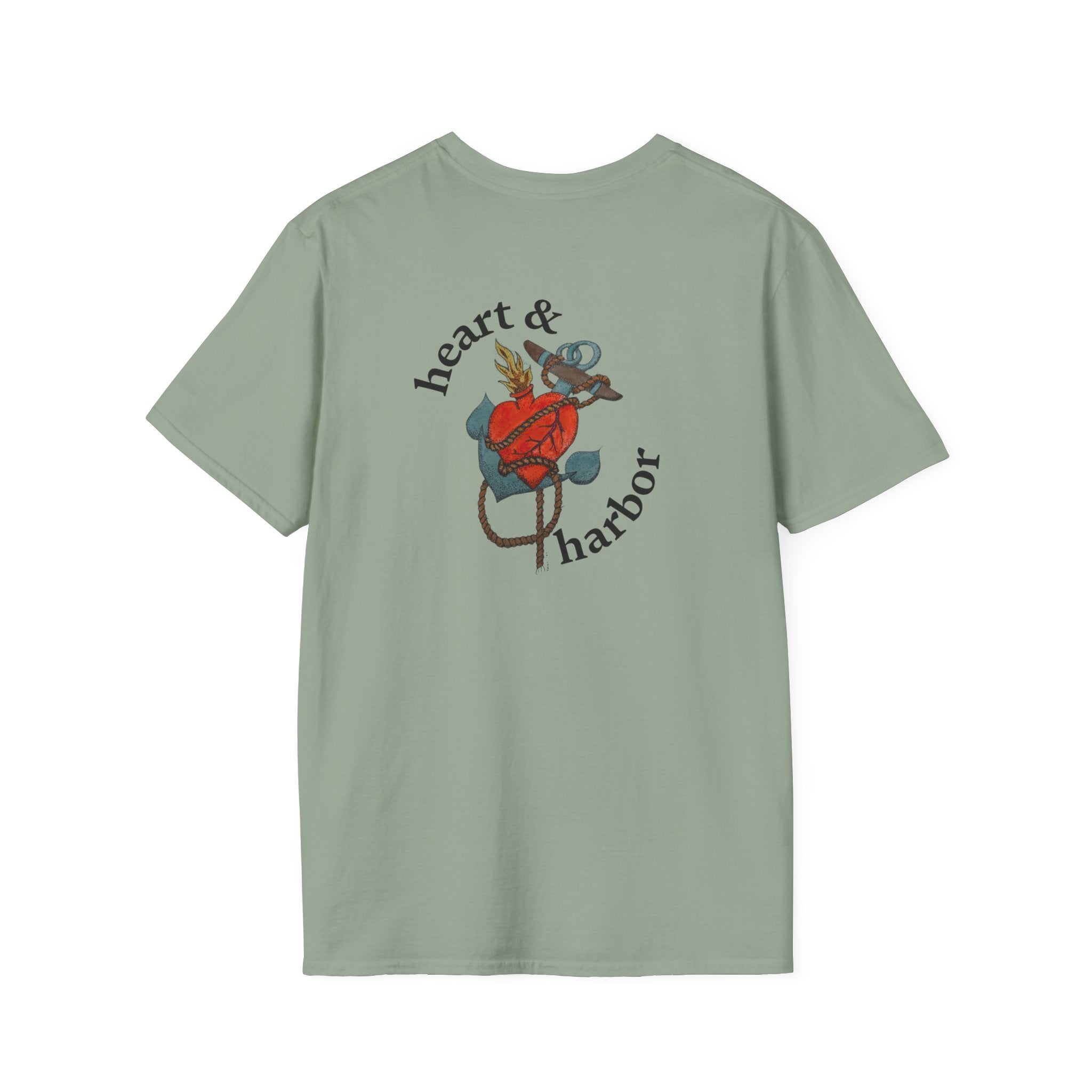 Heart & Harbor Mark – Tee - Front and Back Design