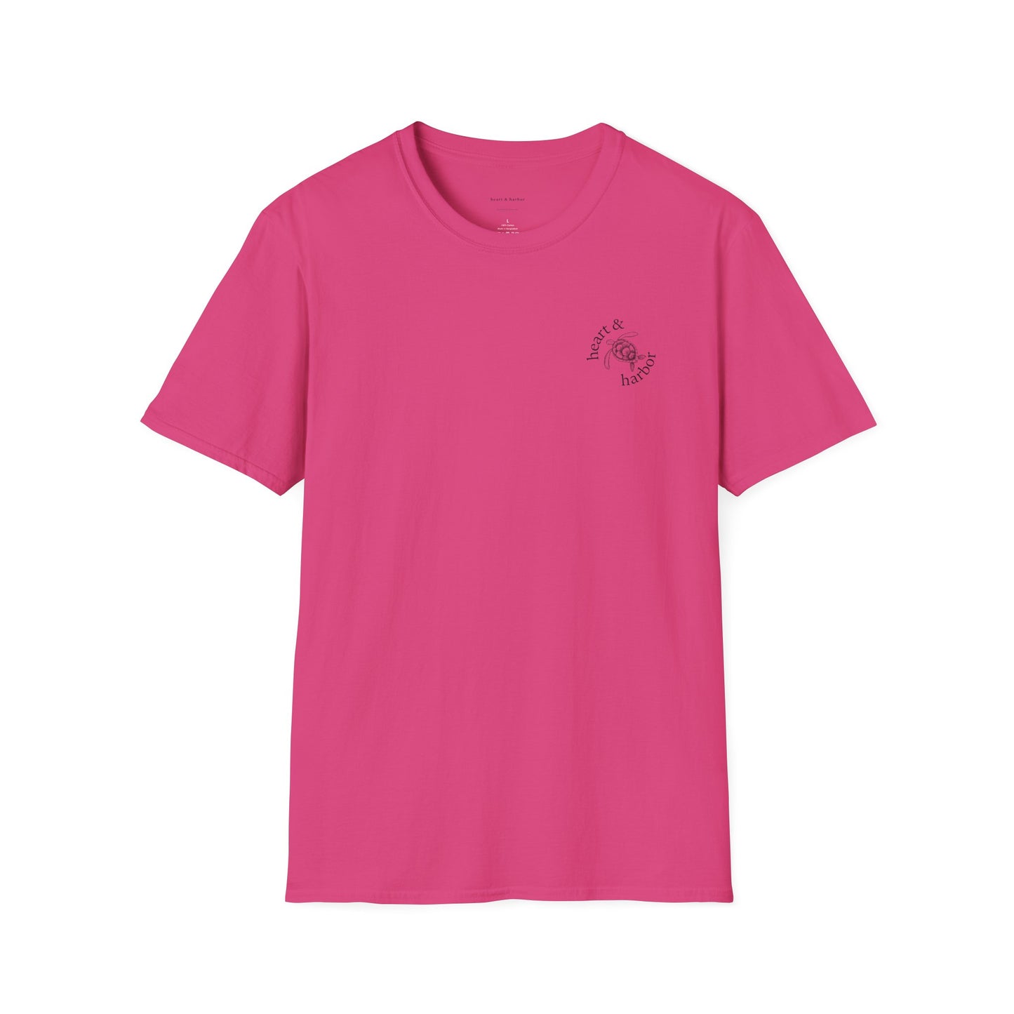 Sea Turtle on the Back Unisex T-Shirt