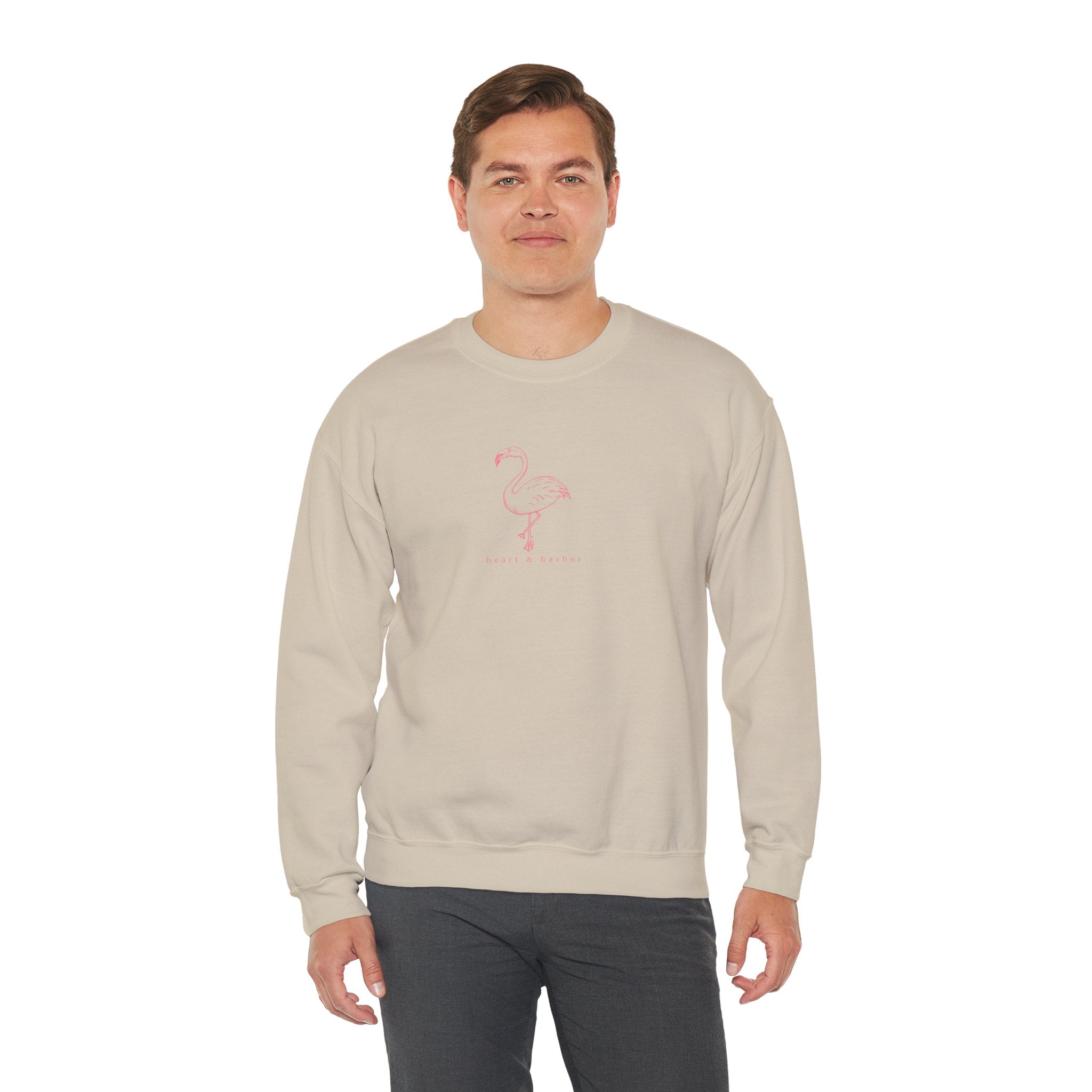 Flamingo - Crewneck Fleece