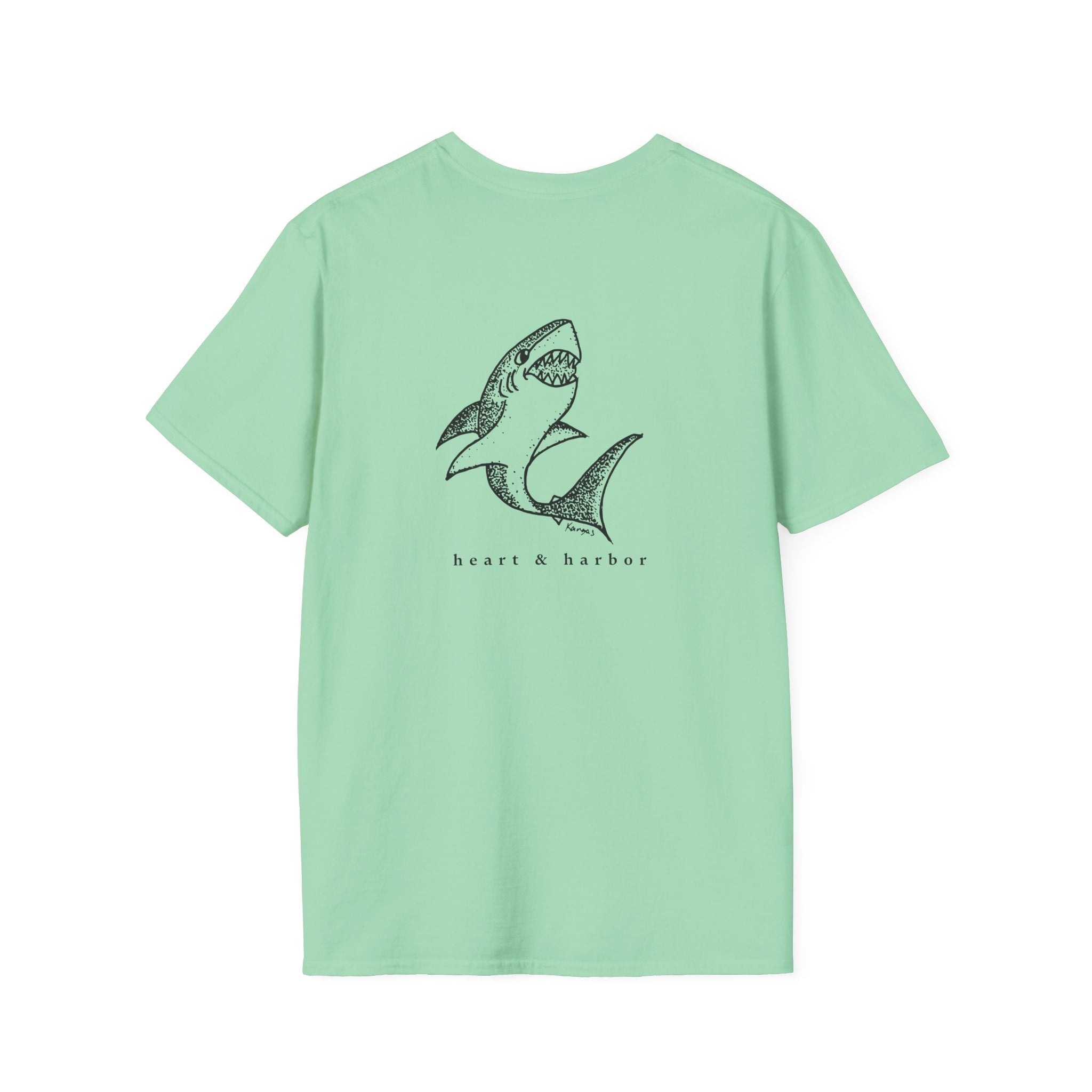 Shark - T-Shirt - Unisex (Back Design)