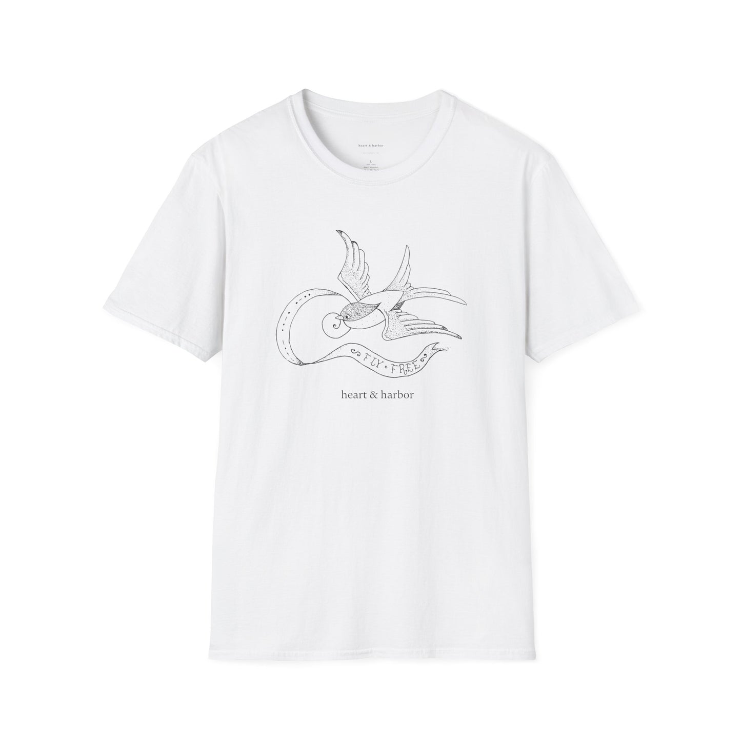 Traditional Tattoo Swallow Unisex T-Shirt