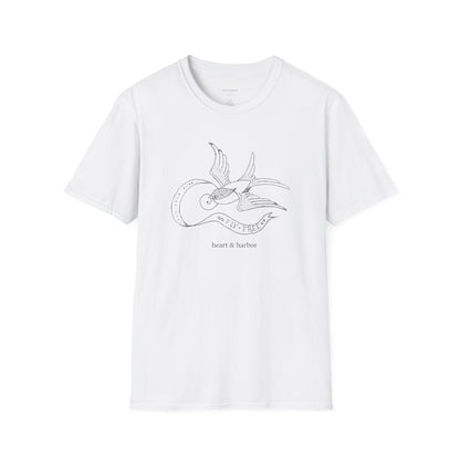 Traditional Tattoo Swallow Unisex T-Shirt