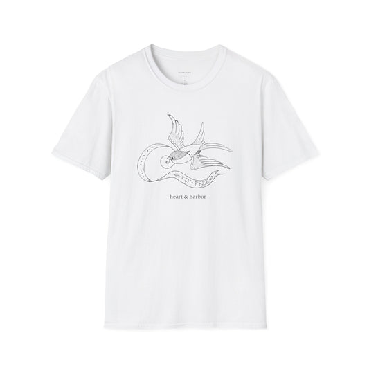 Traditional Tattoo Swallow Unisex T-Shirt