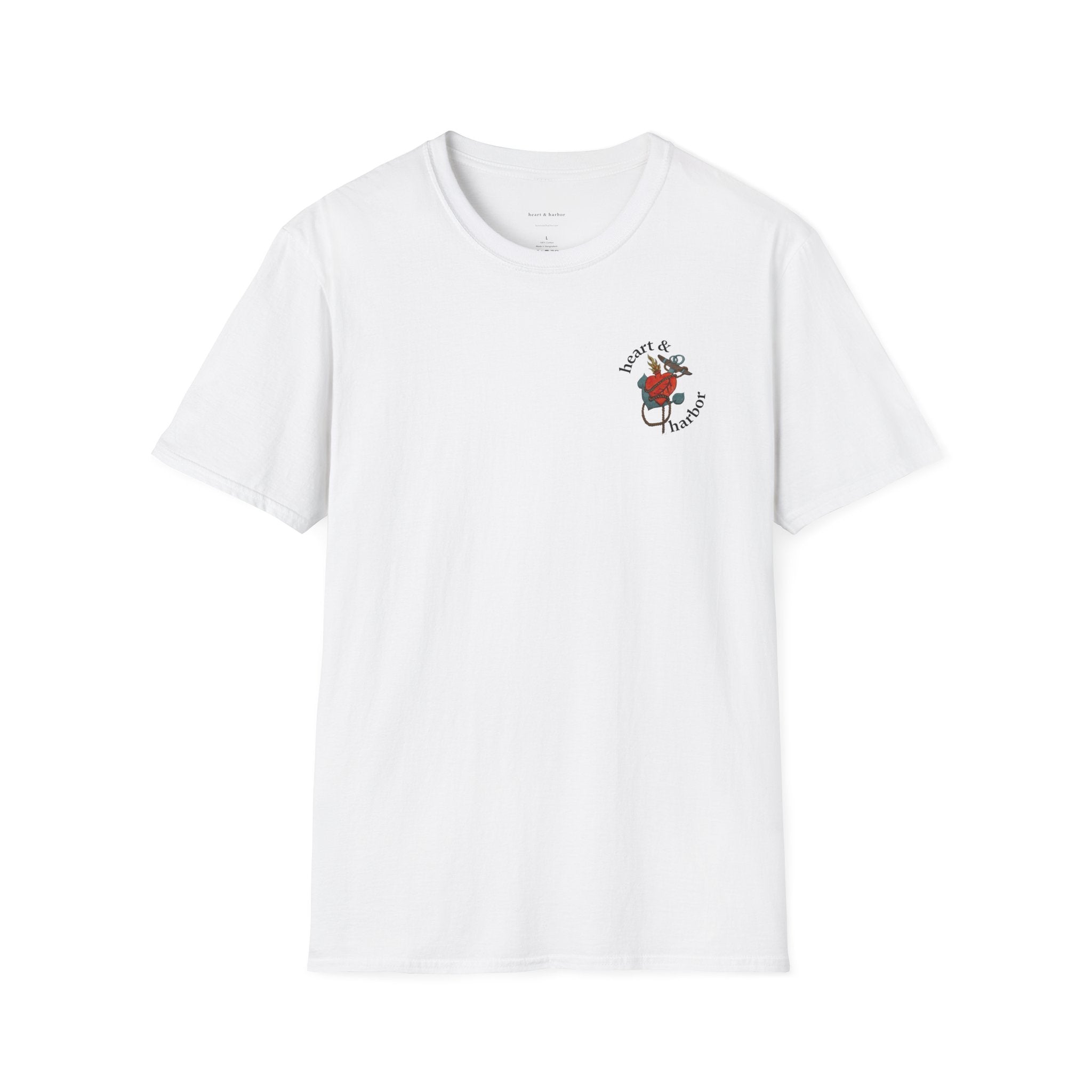 Heart & Harbor Mark – Tee - Front and Back Design