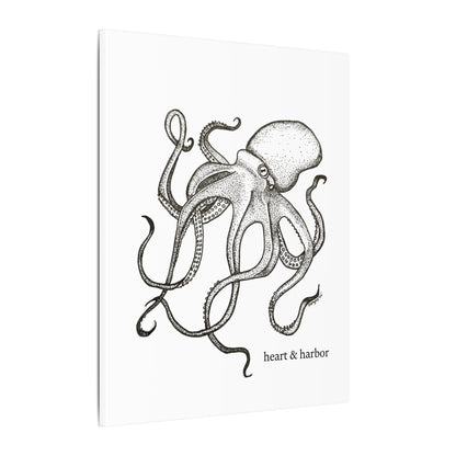 Canvas Wall Art Octopus Print