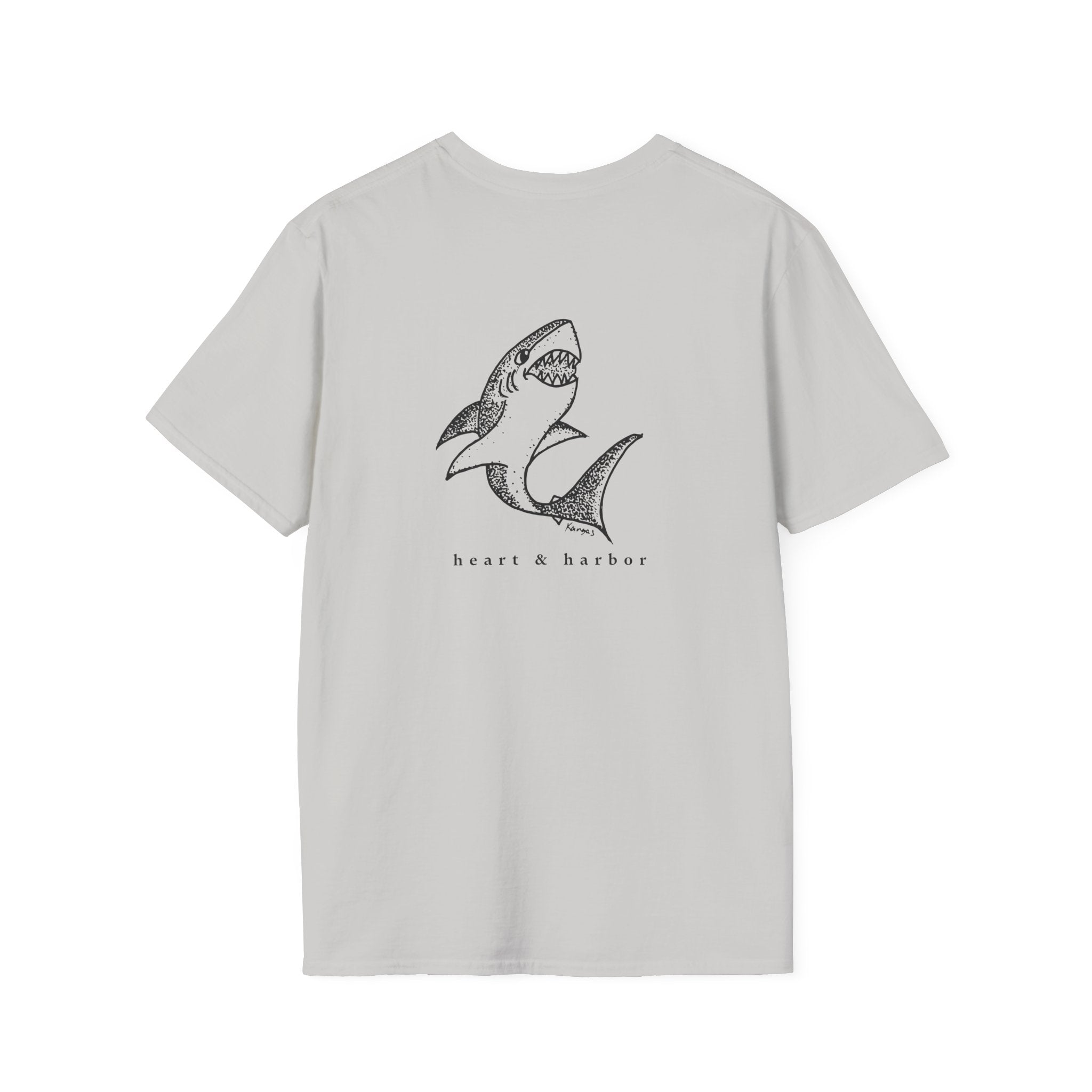 Shark - T-Shirt - Unisex (Back Design)