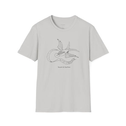 Traditional Tattoo Swallow Unisex T-Shirt