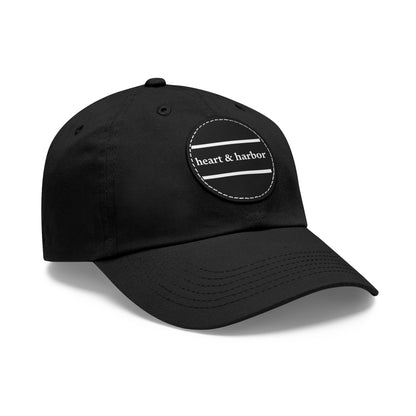Heart and harbor logo patch hat