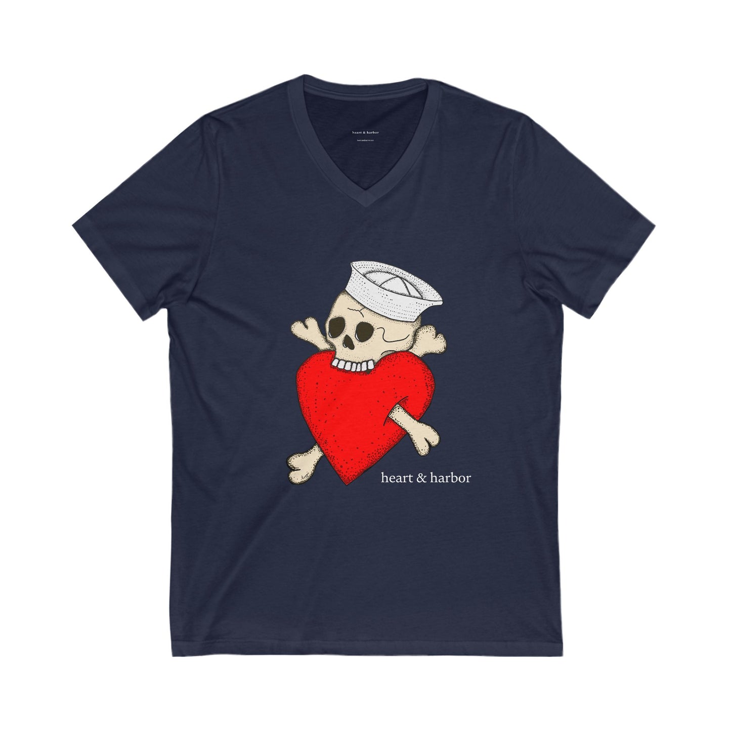 Eat Your Heart Out Unisex V-neck Tee