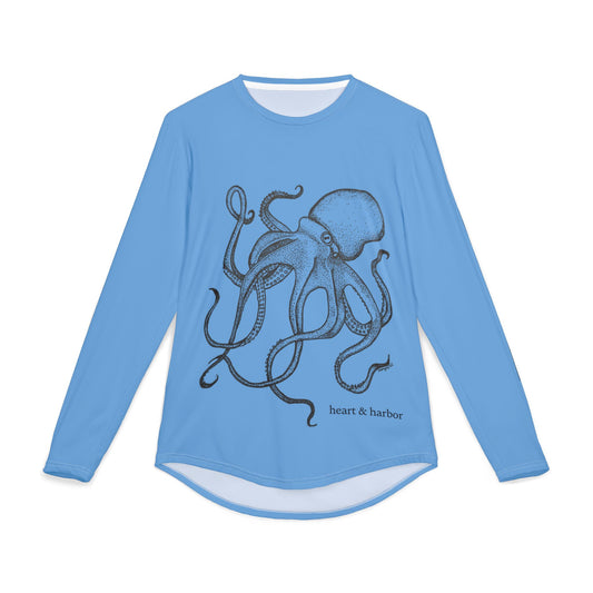 UV Protection Long Sleeve Shirt - Octopus Design
