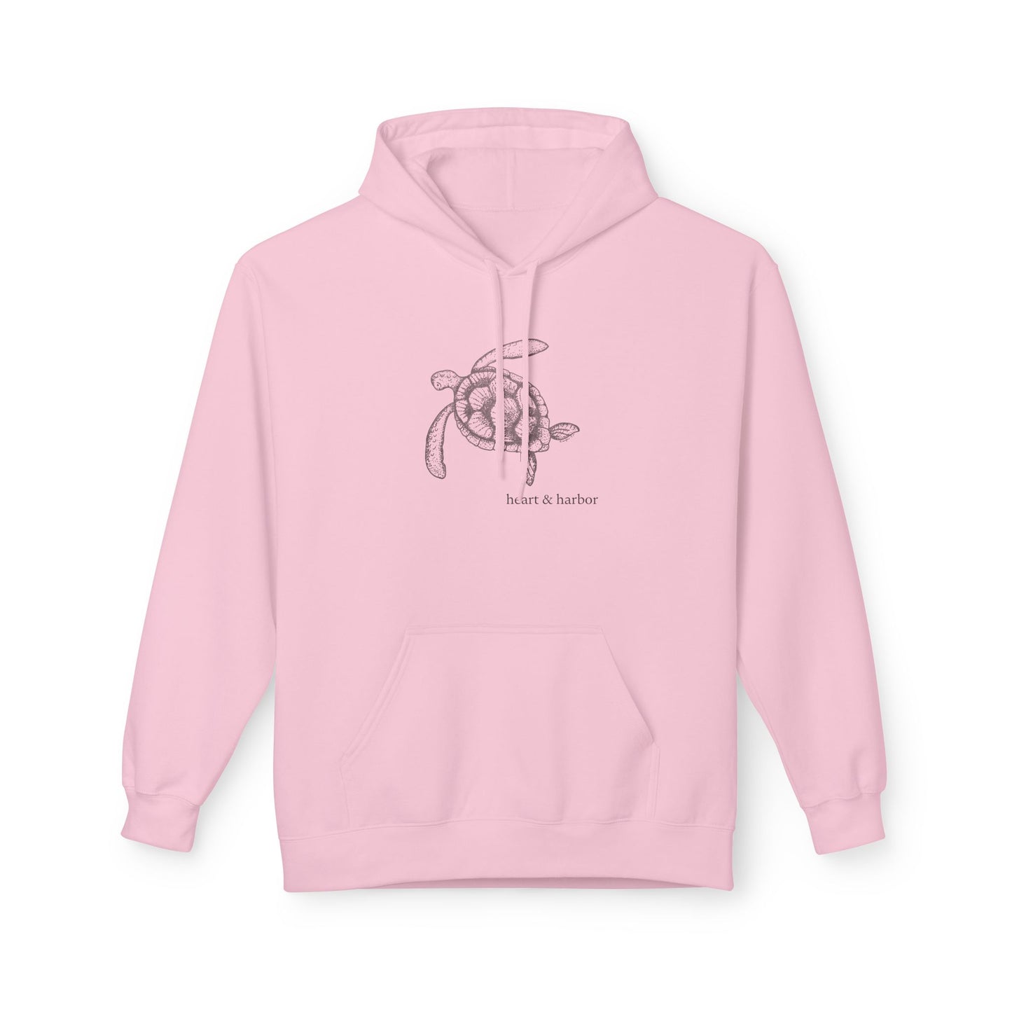 Sea Turtle Hoodie | Unisex | Hand-Drawn | Heart & Harbor | Multiple Colors