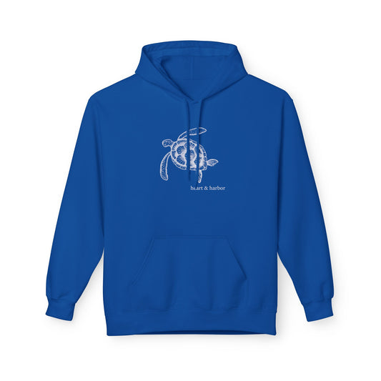 Sea Turtle Hoodie - Unisex-Hand-Drawn-Sweatshirt | Heart & Harbor | Multiple Colors