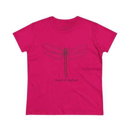 Dragonfly Unisex T-Shirt | Original Hand-Drawn Art | Heart & Harbor | multiple colors