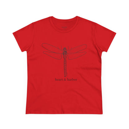 Dragonfly Unisex T-Shirt | Original Hand-Drawn Art | Heart & Harbor | multiple colors