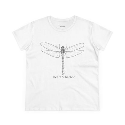 Dragonfly Unisex T-Shirt | Original Hand-Drawn Art | Heart & Harbor | multiple colors