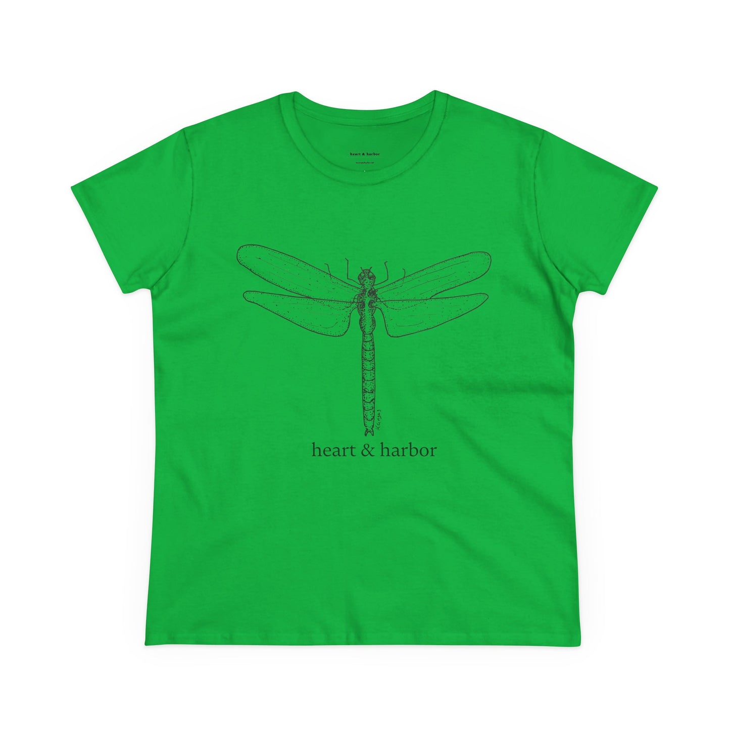 Dragonfly Unisex T-Shirt | Original Hand-Drawn Art | Heart & Harbor | multiple colors