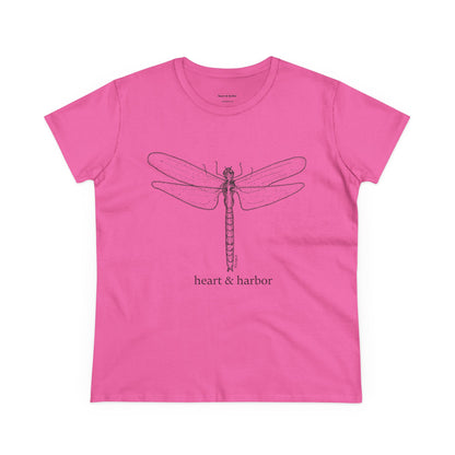 Dragonfly Unisex T-Shirt | Original Hand-Drawn Art | Heart & Harbor | multiple colors
