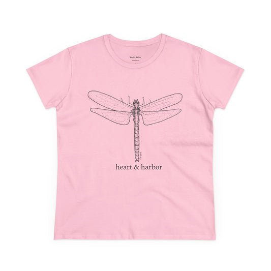 Dragonfly Unisex T-Shirt | Original Hand-Drawn Art | Heart & Harbor | multiple colors