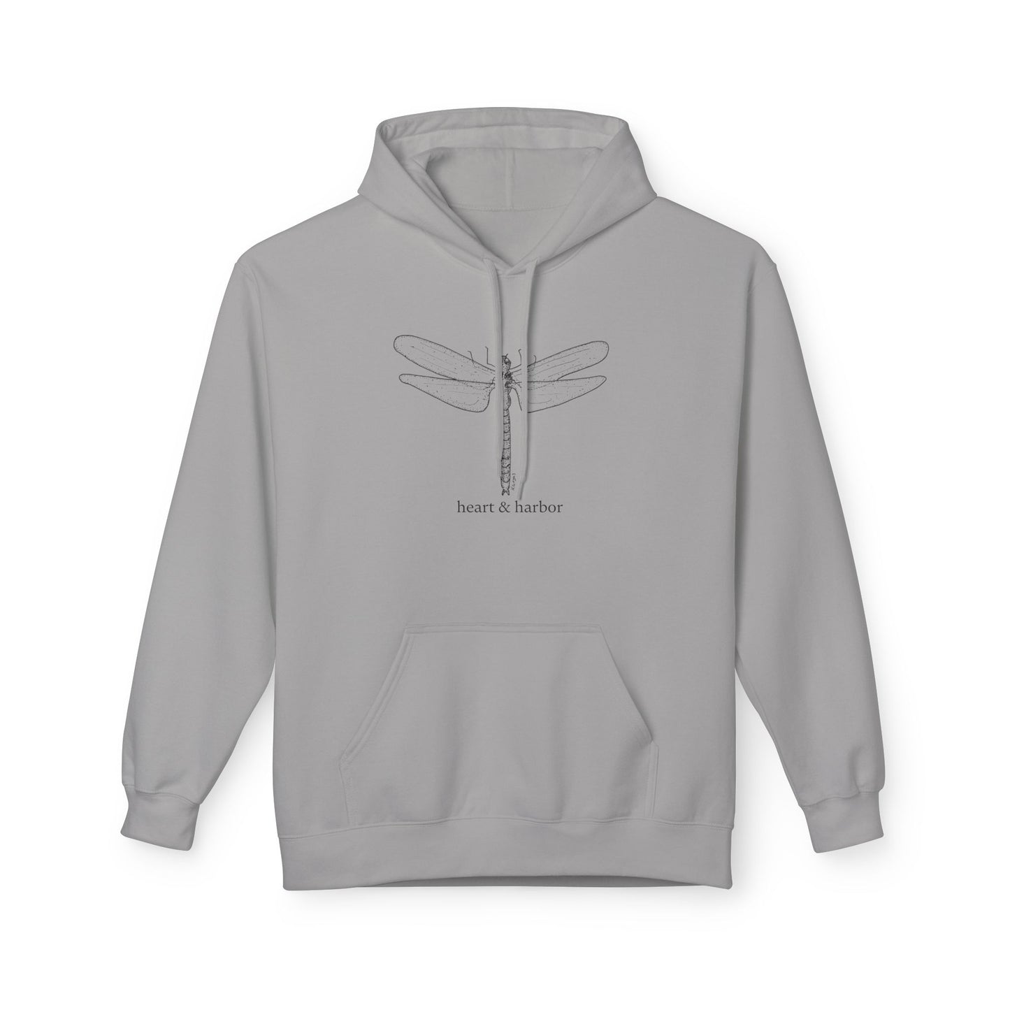 Dragonfly Hoodie - Unisex-Hand-Drawn-Sweatshirt | Heart & Harbor (multiple colors)