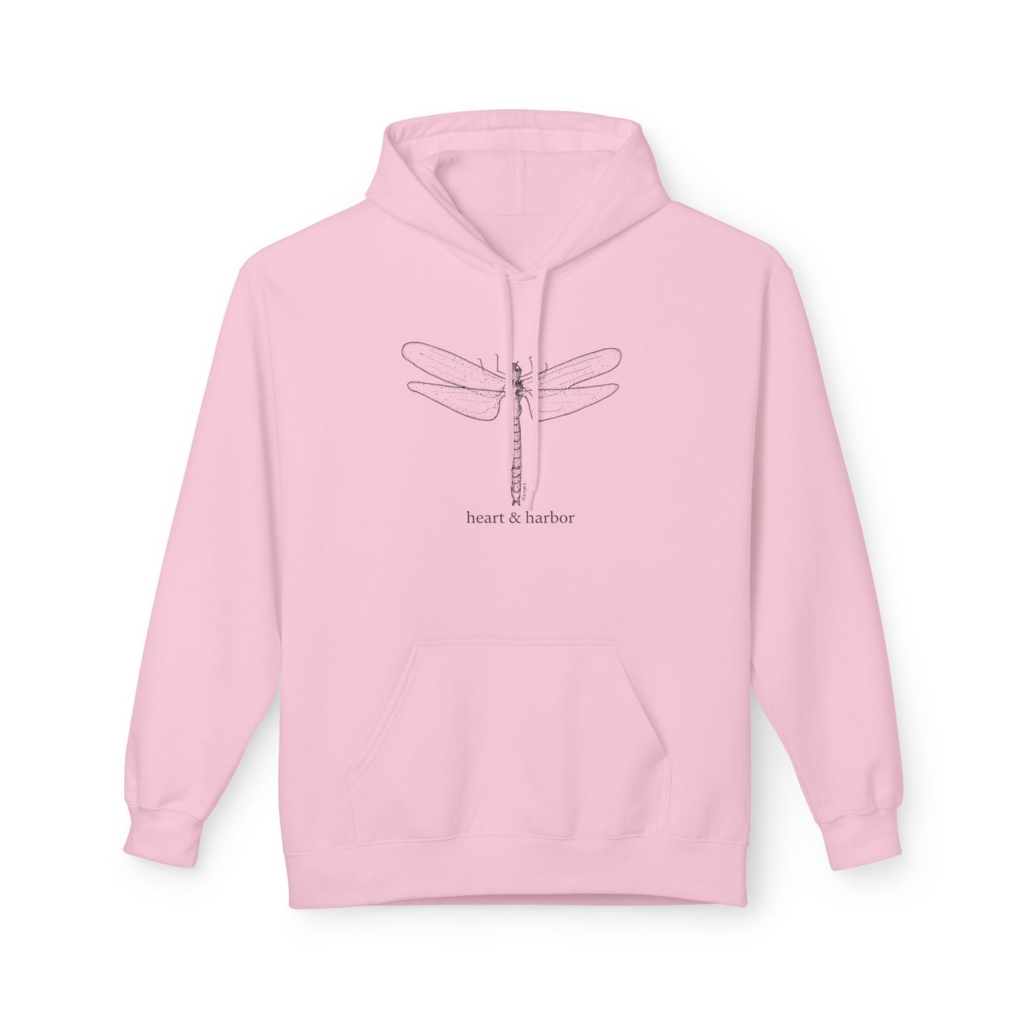 Dragonfly Hoodie - Unisex-Hand-Drawn-Sweatshirt | Heart & Harbor (multiple colors)