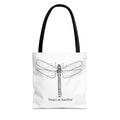 Dragonfly Art Tote | Eco-Friendly Canvas Bag by Heart & Harbor