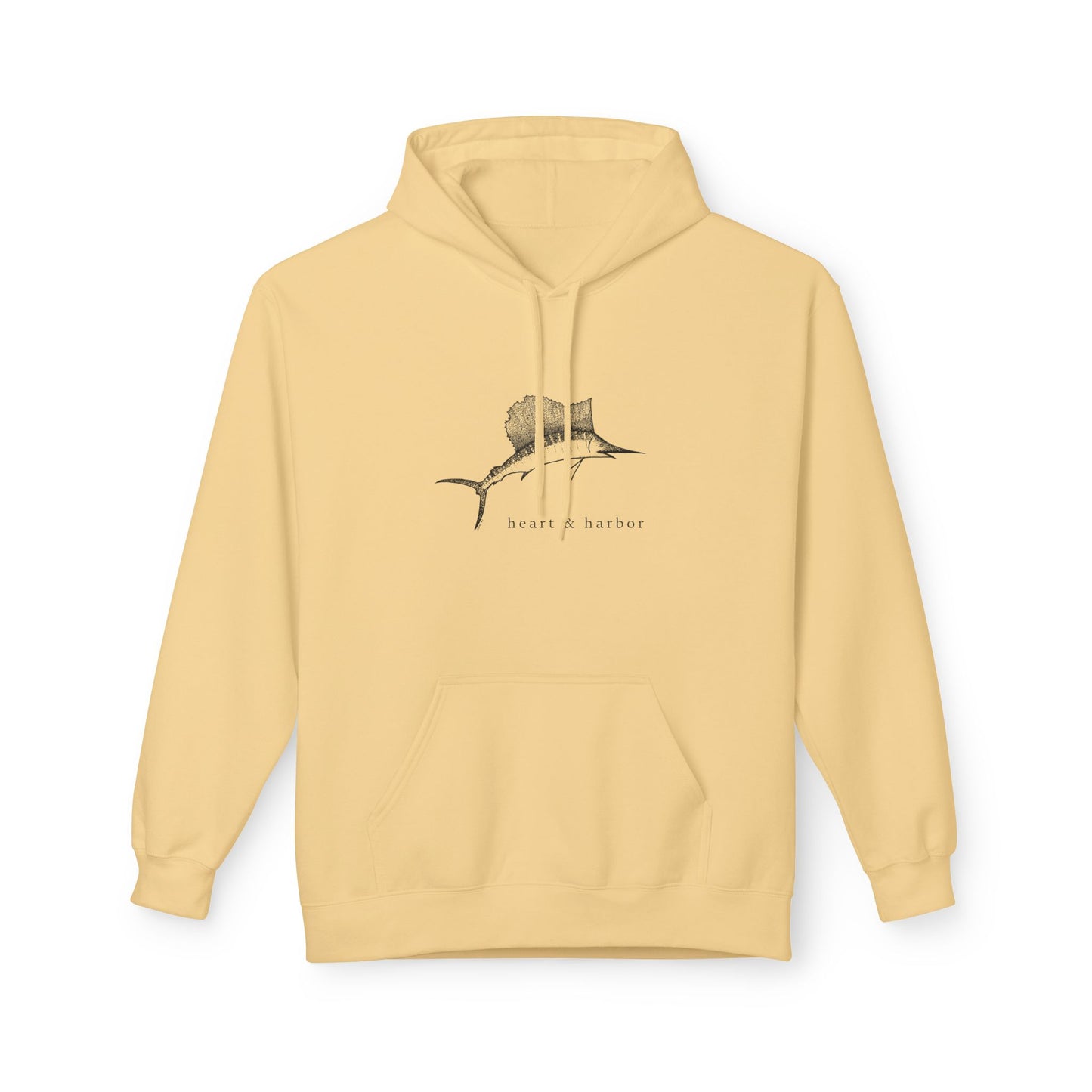 Sailfish Hoodie | Unisex | Black Graphic | multiple colors