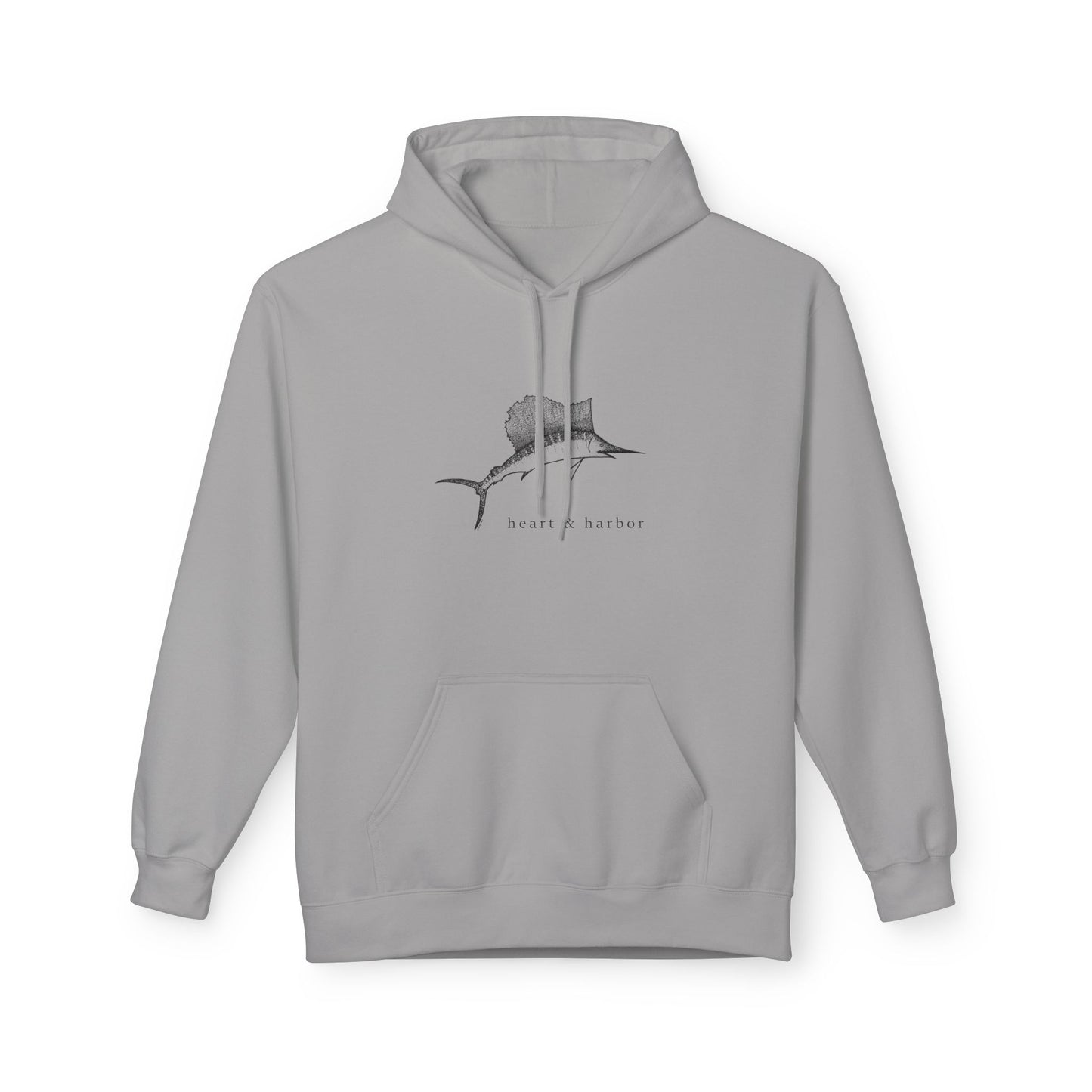 Sailfish Hoodie | Unisex | Black Graphic | multiple colors