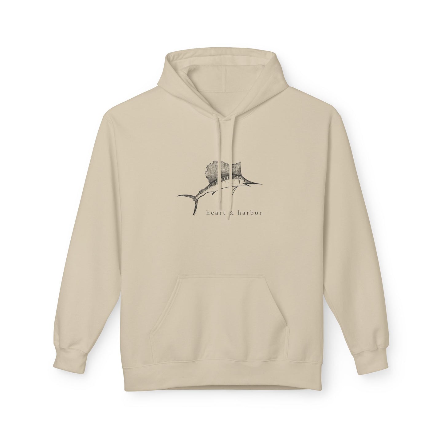 Sailfish Hoodie | Unisex | Black Graphic | multiple colors