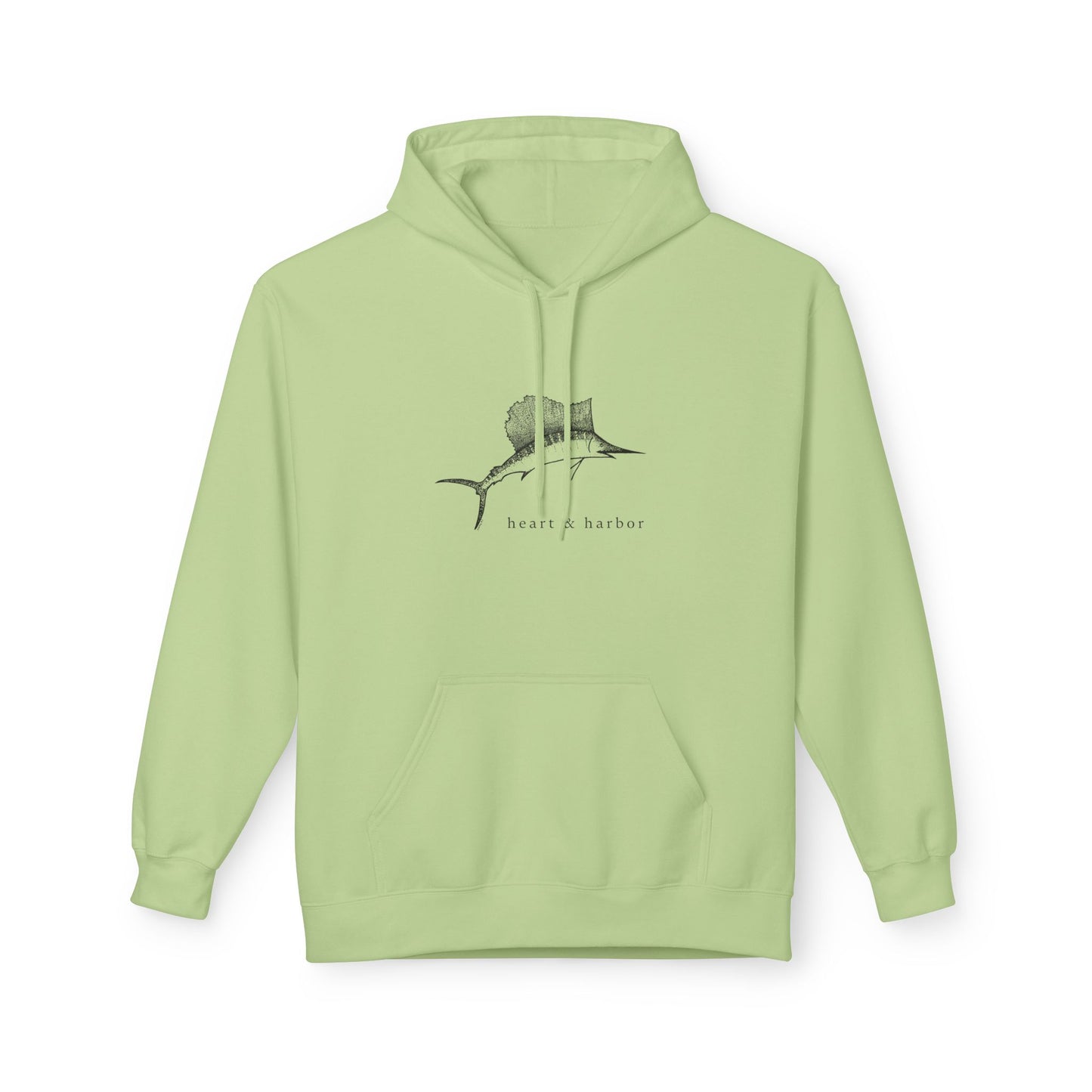 Sailfish Hoodie | Unisex | Black Graphic | multiple colors