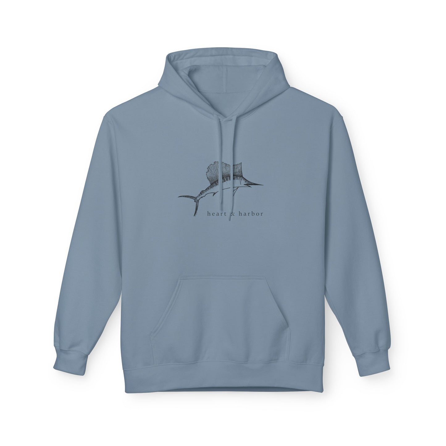 Sailfish Hoodie | Unisex | Black Graphic | multiple colors