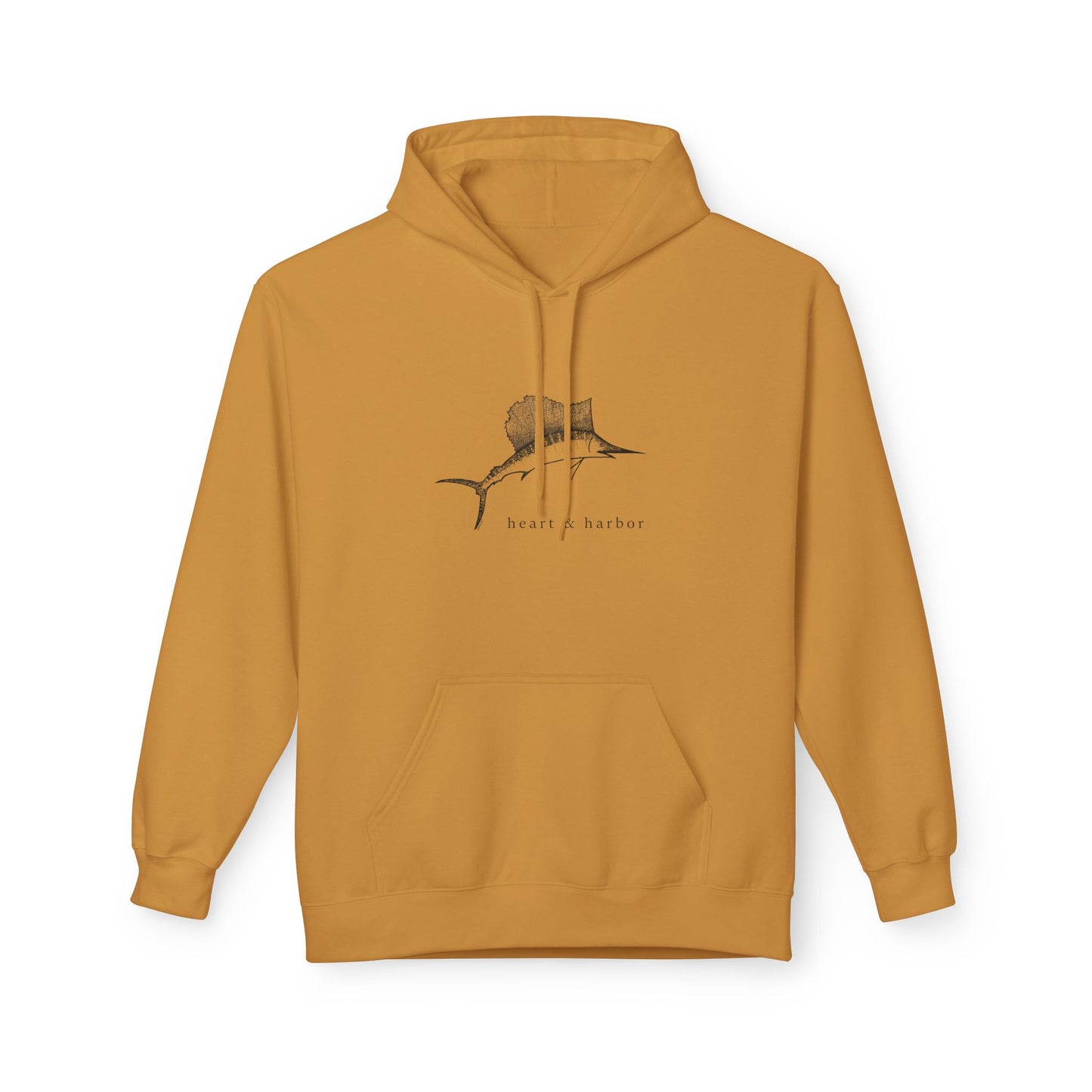 Sailfish Hoodie | Unisex | Black Graphic | multiple colors