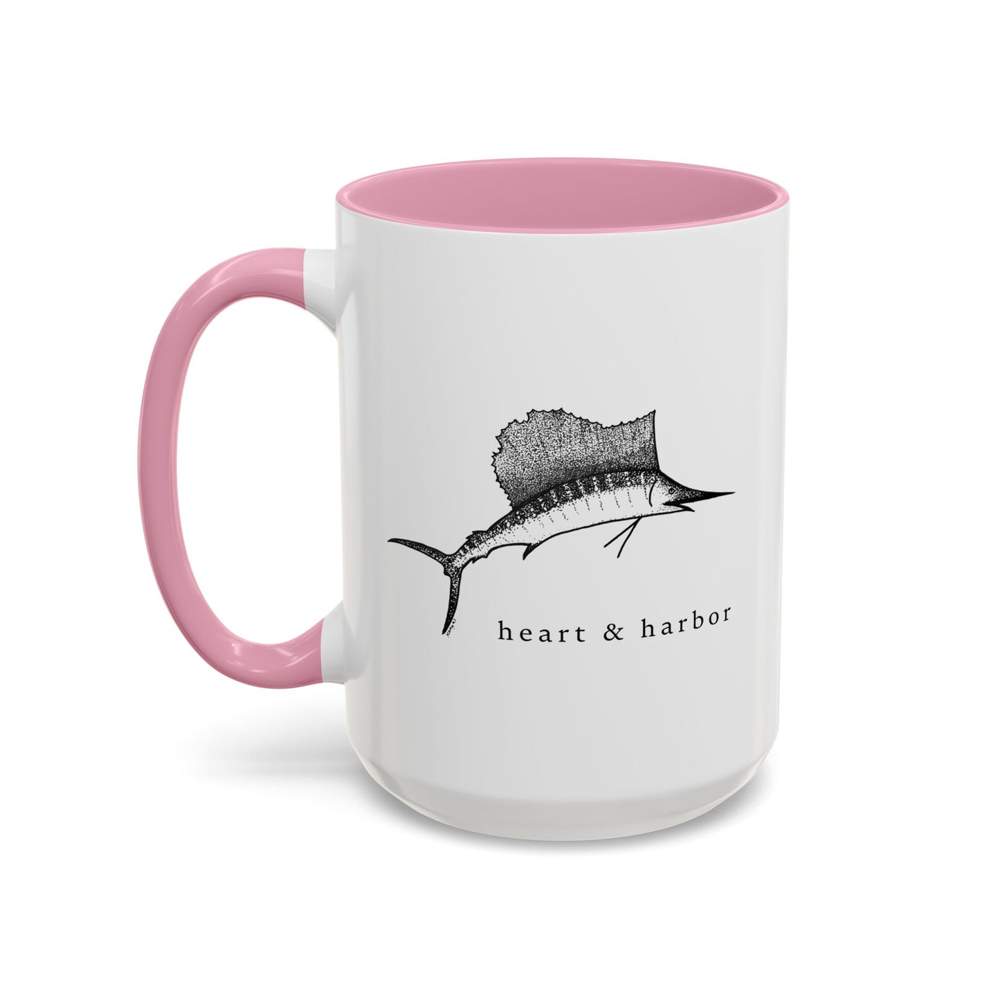 Sailfish Accent Coffee Mug | Multiple Colors