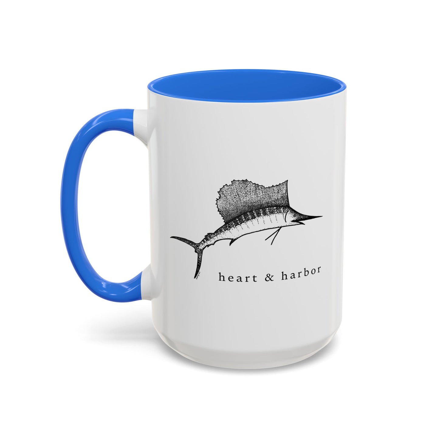 Sailfish Accent Coffee Mug | Multiple Colors