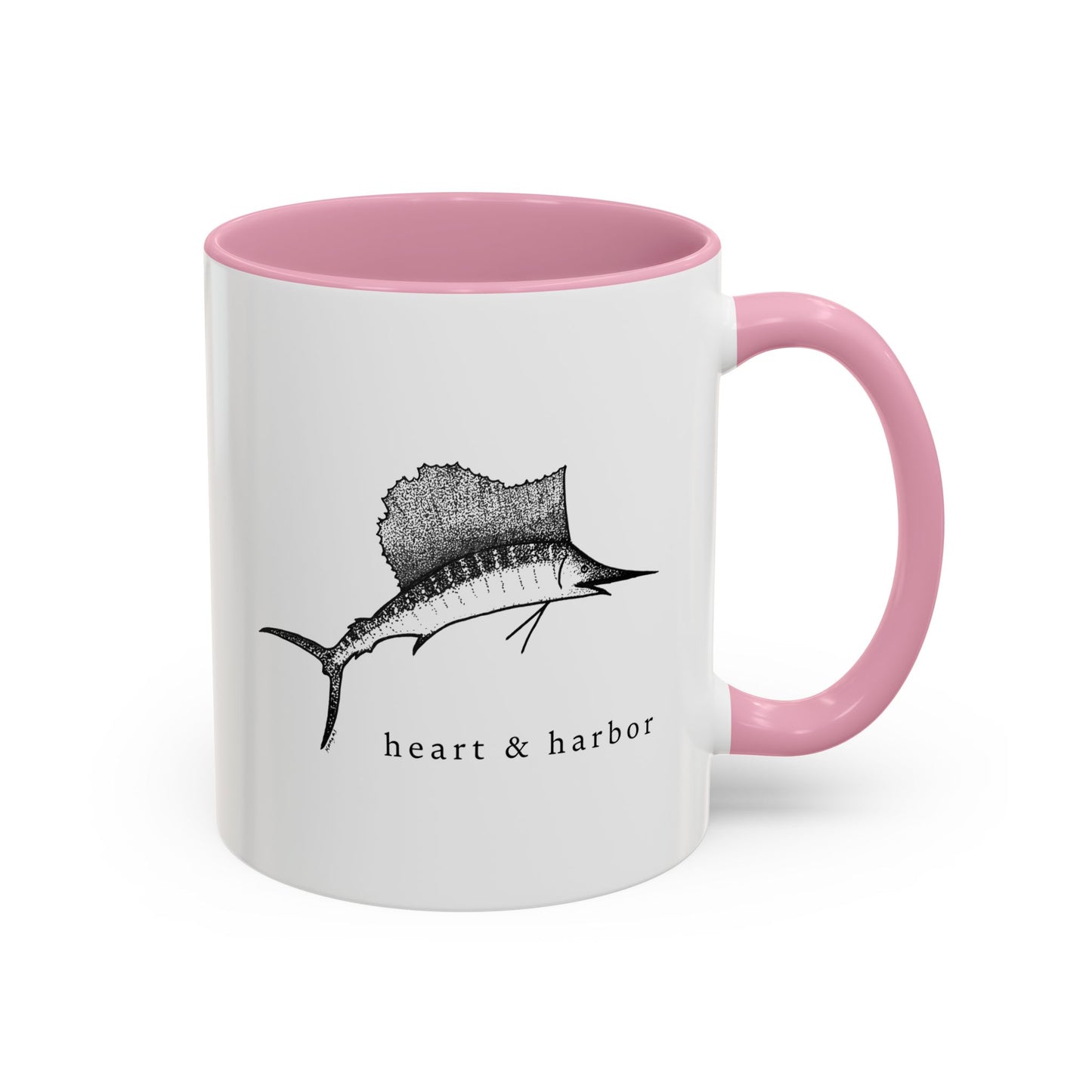 Sailfish Accent Coffee Mug | Multiple Colors