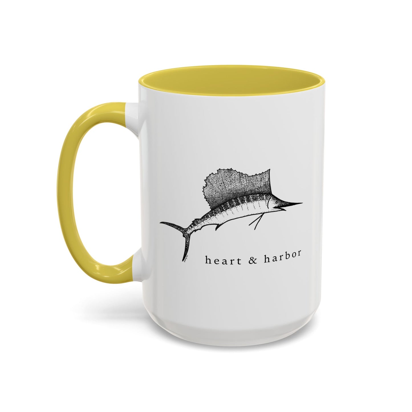 Sailfish Accent Coffee Mug | Multiple Colors