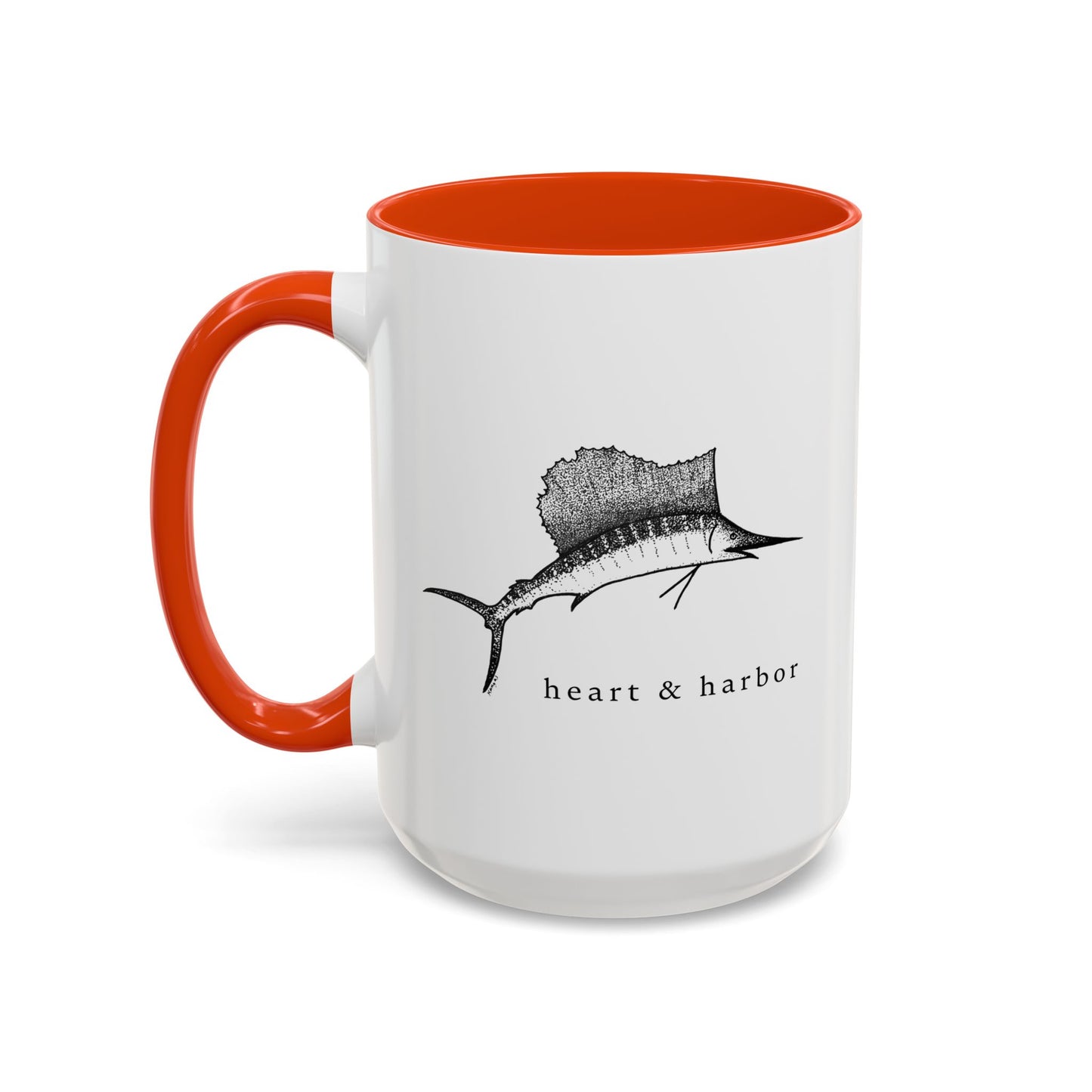 Sailfish Accent Coffee Mug | Multiple Colors