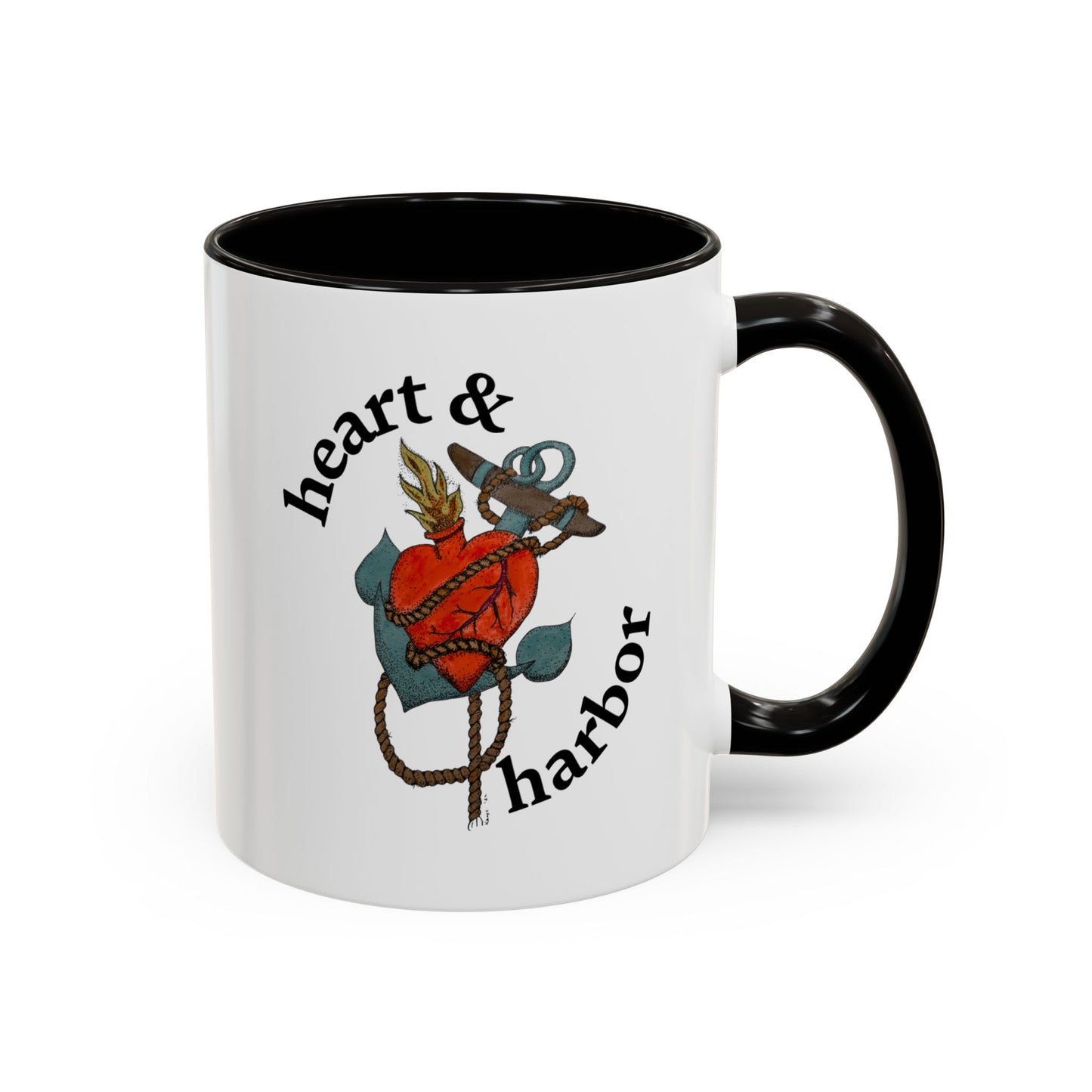 Heart & Harbor Logo Coffee Mug