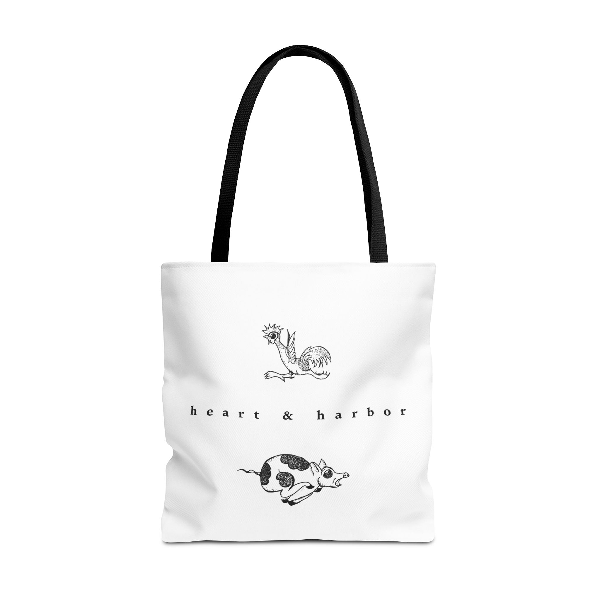 Chicken & Pig Tote Bag