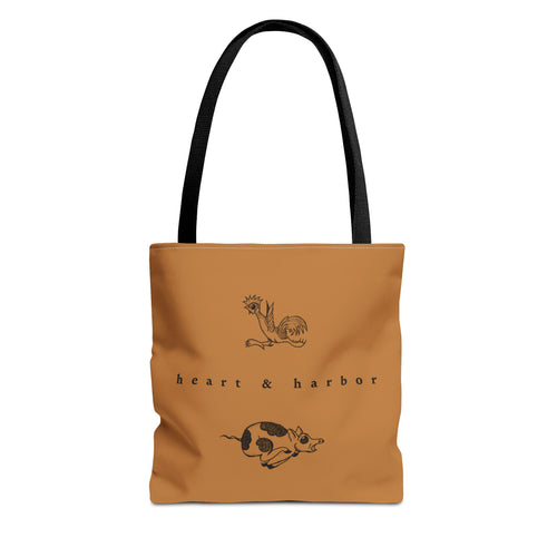 Chicken & Pig Tote Bag
