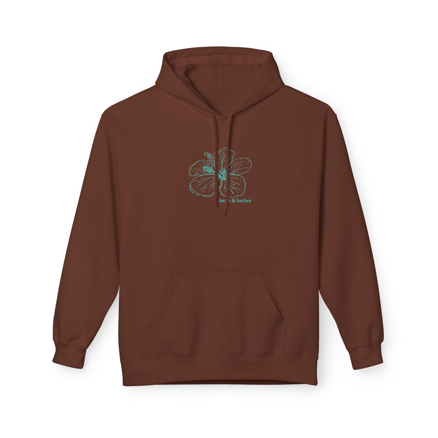 Hibiscus Color Pop Hoodie | Unisex | Hand Drawn | Multiple Colors