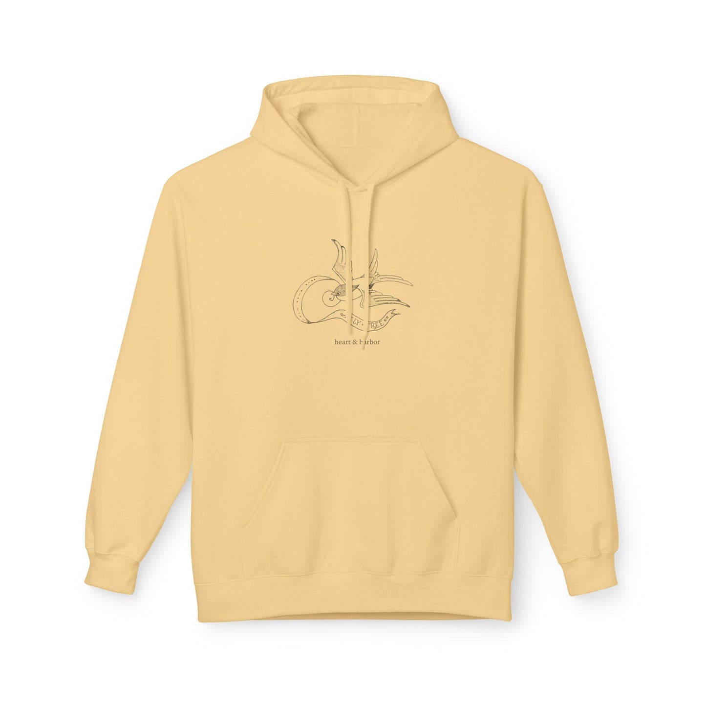 Swallow| Hoodie| Unisex | Traditional Tattoo Art | Fly Free | Multiple Colors